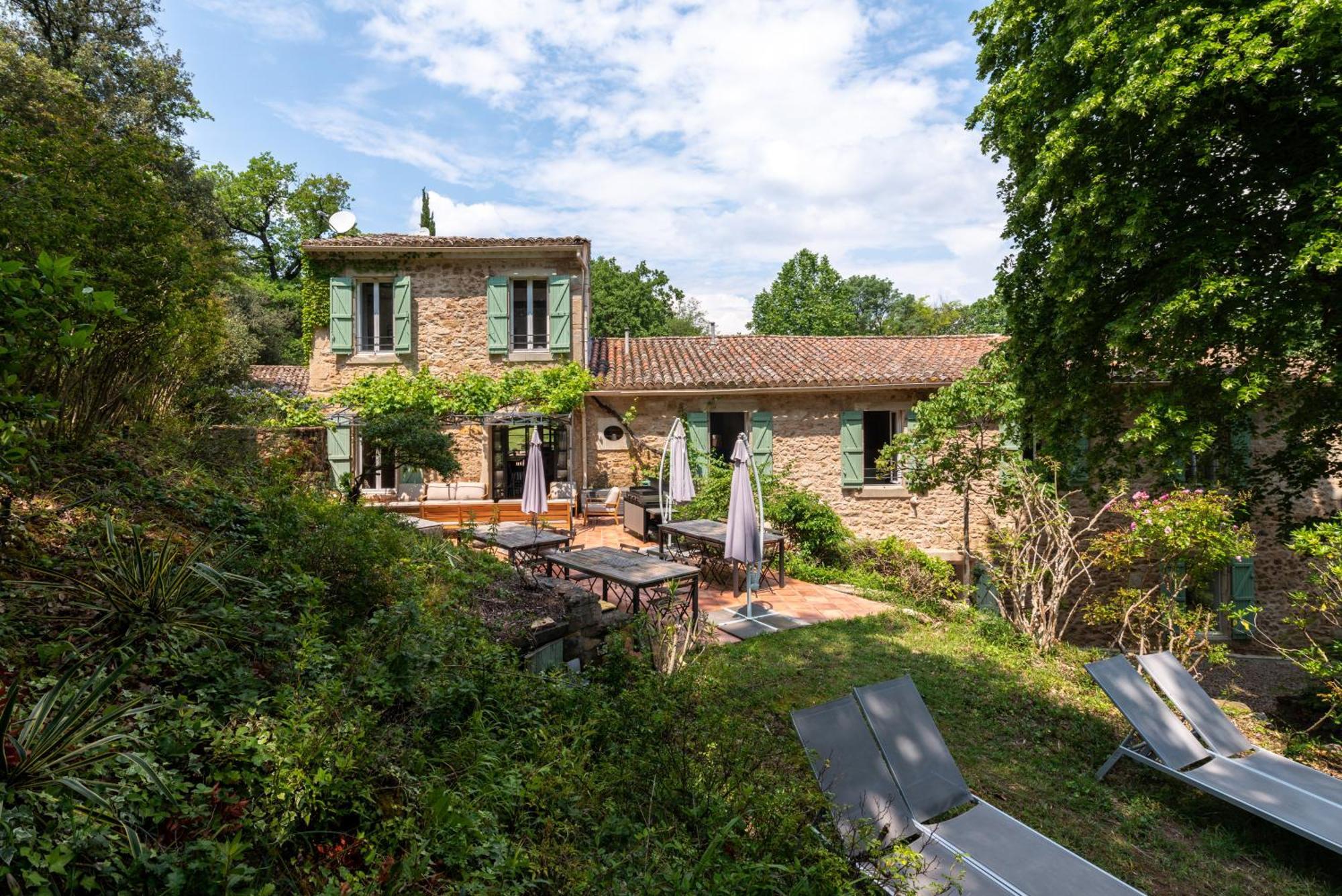 Le Moulin Haut Gites Villeneuvette Ngoại thất bức ảnh