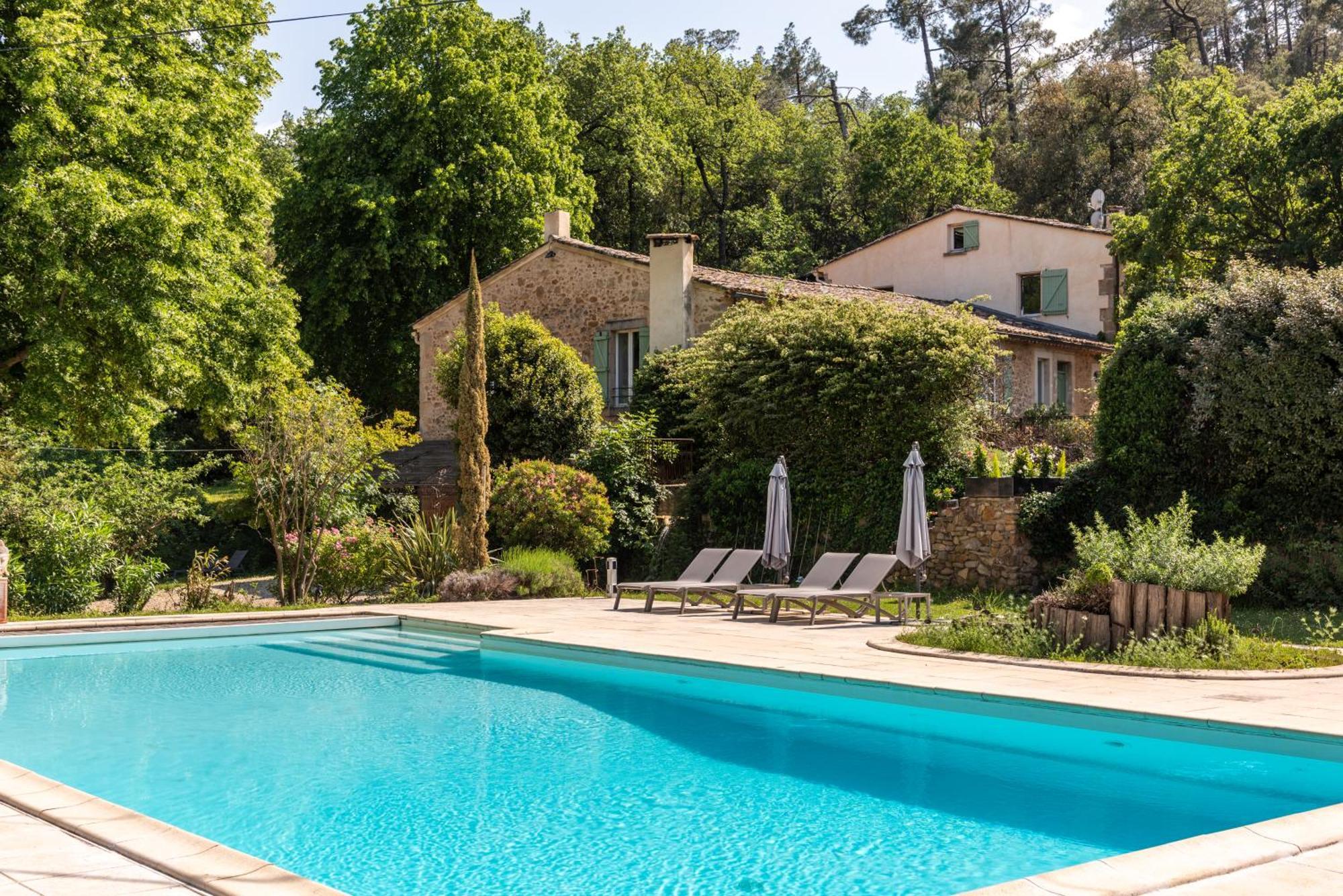 Le Moulin Haut Gites Villeneuvette Ngoại thất bức ảnh