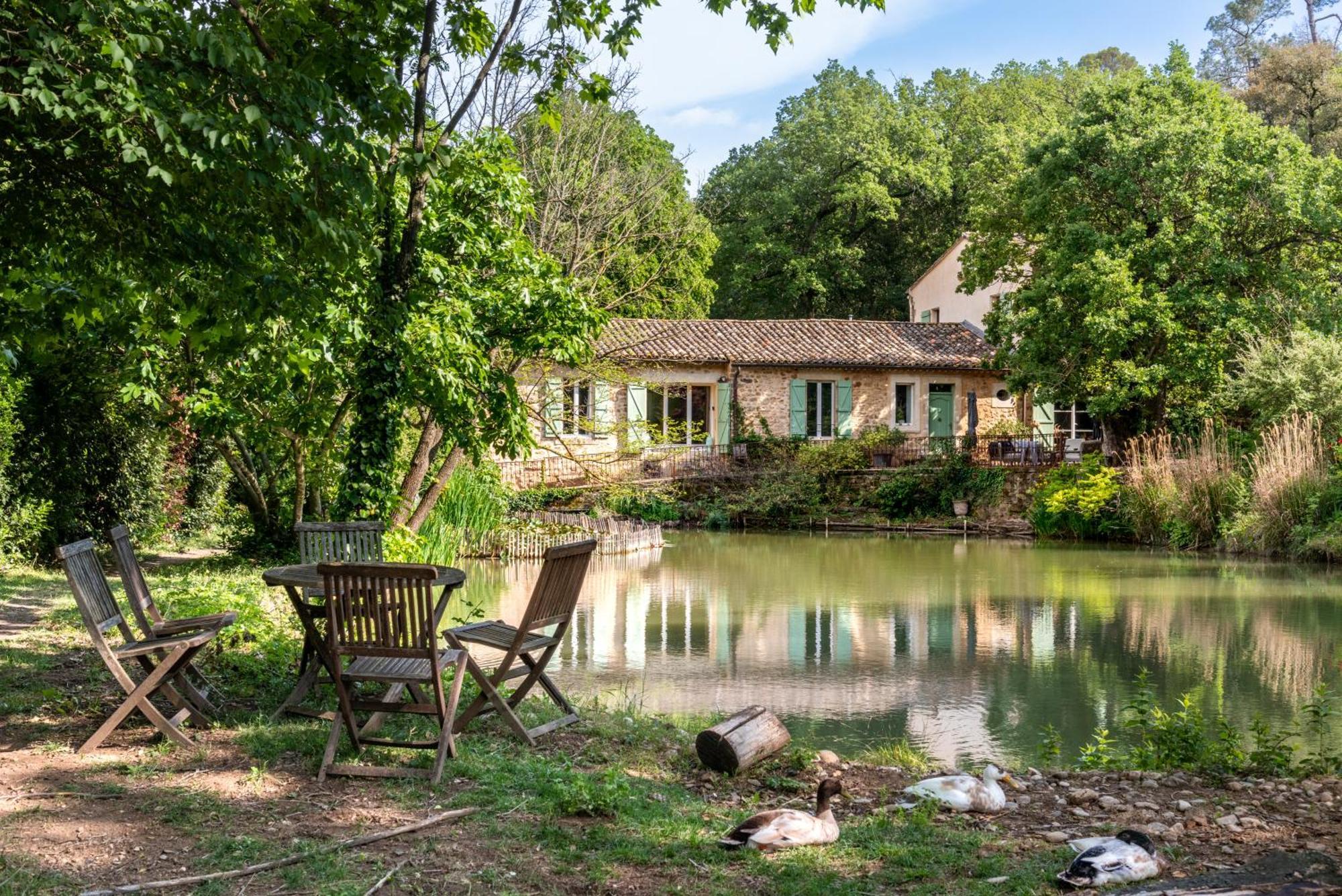 Le Moulin Haut Gites Villeneuvette Ngoại thất bức ảnh